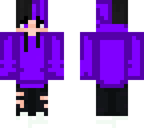 purple and black