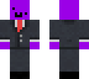 purpul in suit