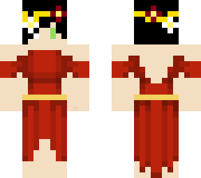 red dress