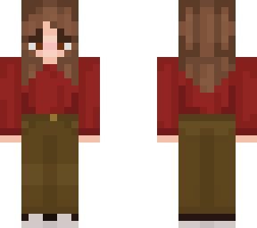 red sweater