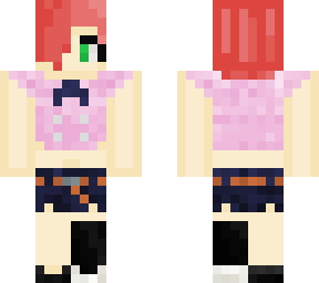 sds poster girl with red short hair (not my base)