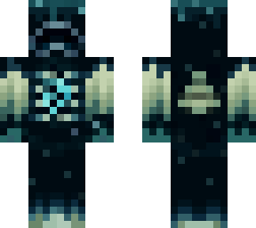 Скин 3д вардена. Скин вардена для майнкрафт. Варден майнкрафт 3д. Warden майнкрафт 1. Костюм вардена из майнкрафта.