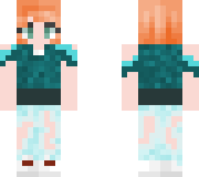 summer mermaid with undershirt