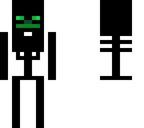 the green ender skeleton