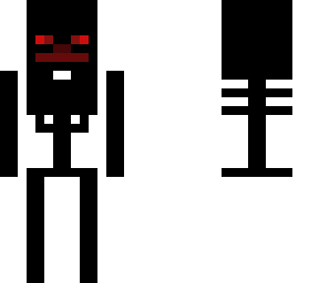the red ender skeleton