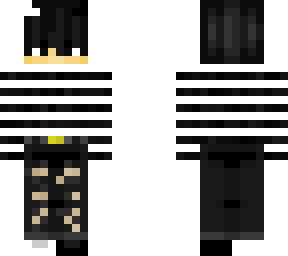 white and black