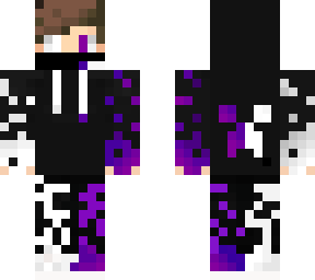 white and purple gamer