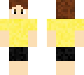 yellow t-shirt boy