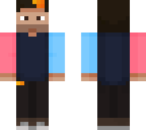 auron cubito con mangas celeste y rosa /skin gruesa(cuerpo grueso