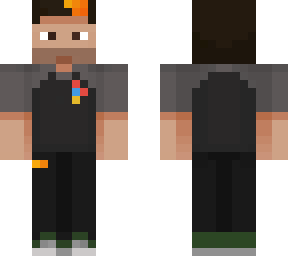 auron cubito deportivo con un mini rodolfo/skin gruesa