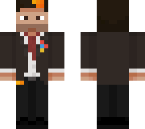 auron cubito elegante y un mini rodolfo/skin gruesa(cuerpo grueso