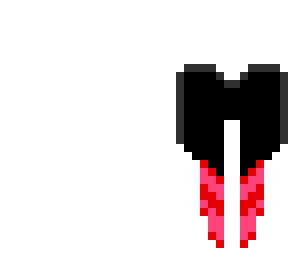black angel wings
