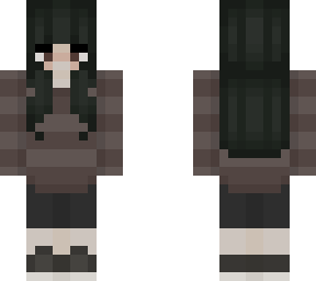 black haired girl