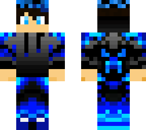 blue hooded boy