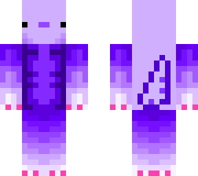 blue(purple) axolotl