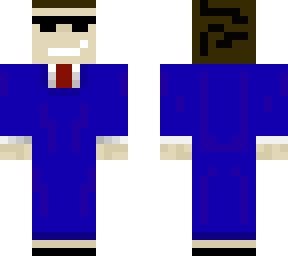 blue suit guy