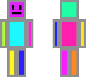 colour block skin