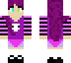 cool purple emo girl!