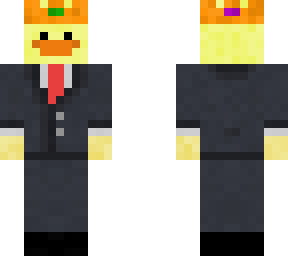 duck with suit