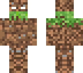 grass dirt skin