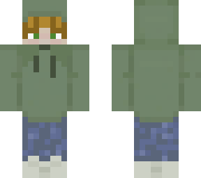green hoodie boy