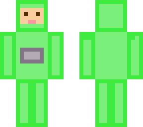 green teletubbie