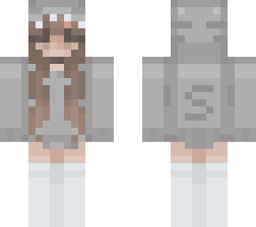grey sharky girl