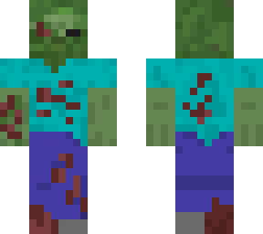 hd minecraft zombie (remastered)