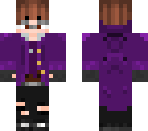 hezzlin (trench coat - purple)
