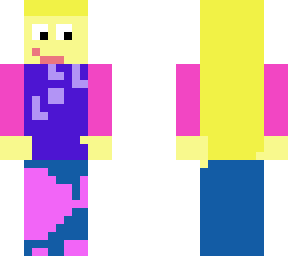 little sister took control and made a skin