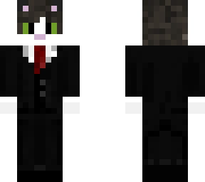 mi gato con traje