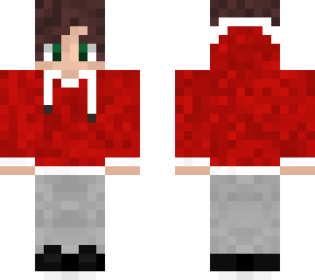 mike with red sweater