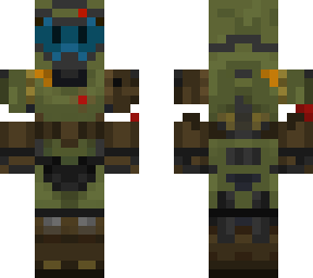 mistykez but doomguy outfit