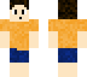 orange t-shirt boy