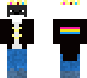 panda with crown