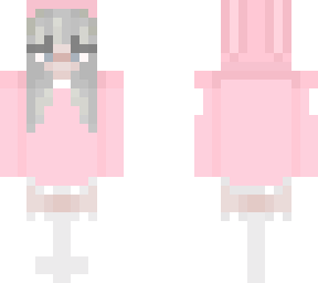 pink bunny girl matching