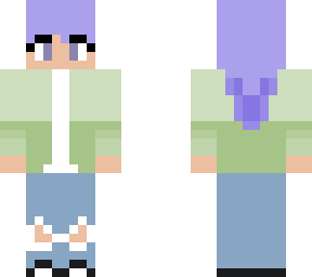 purple hair non-binary