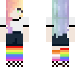 rainbow girl