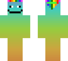 rainbow girl