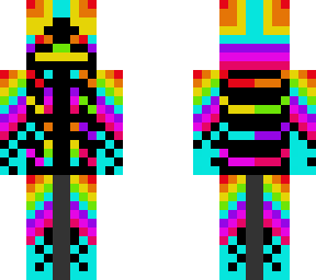 rainbow skeleton (lightning hands :d)