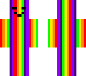 rainbow skin