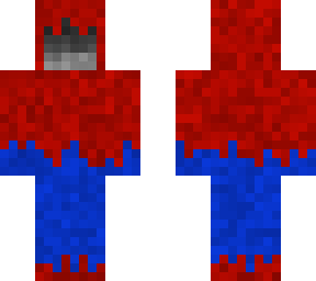 red and blue ghost