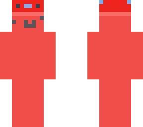 red demon with axolot