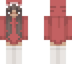 red sharky girl