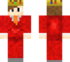 red suit kid + crown