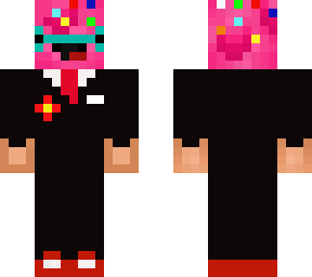 tuxedo ice cream skin