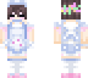 uwu white maid