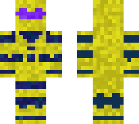 yellow spartan with purple visor