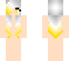 yellow tipped hair base