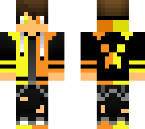 a yellow and orange gamer